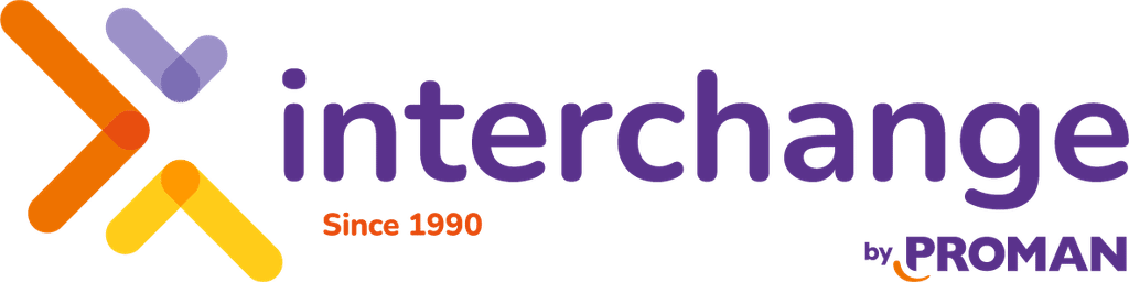 Interchange Since 1990 by proman logo